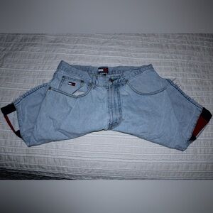 Tommy Hilfiger Men's Light Blue Relaxed Jeans